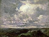 landscape, cloudy sky